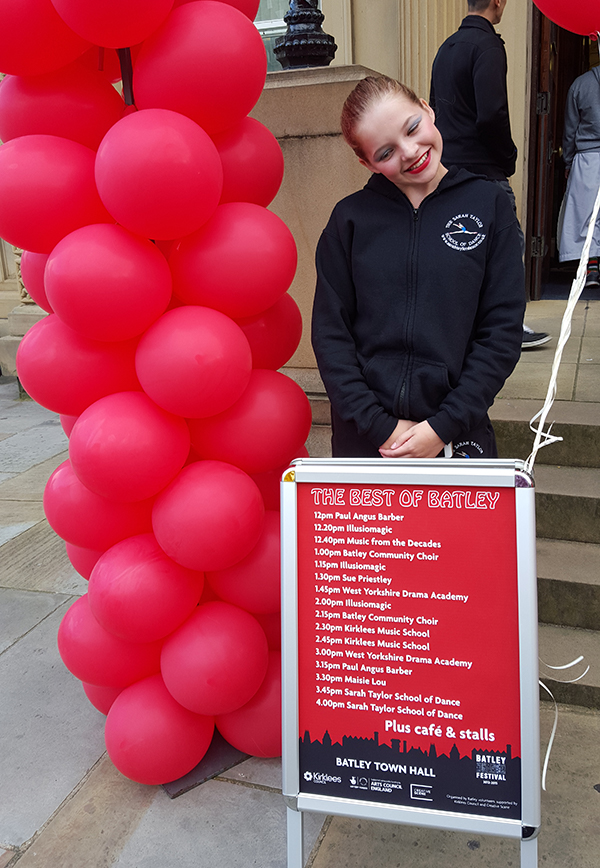 A community event in Batley.